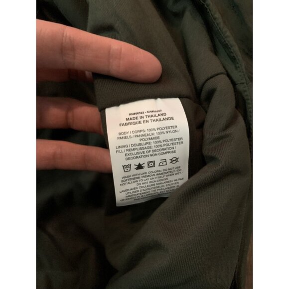 Nike Lebron James Protect Therma Jacket Sequoia Green AT3902 355 Men’s Sz L - Picture 9 of 12